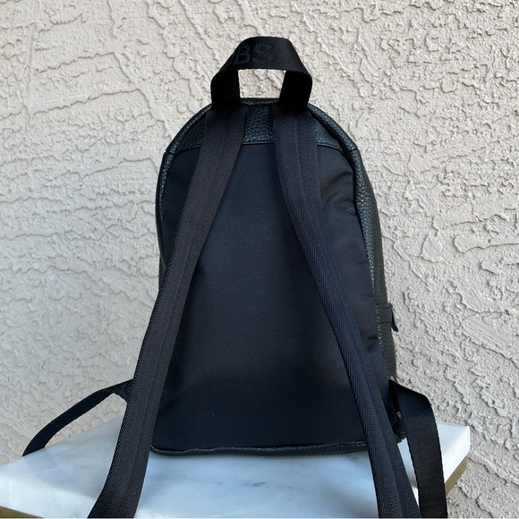 MARC JACOBS Black Pebbled Leather Mini Backpack Everyday Explorer Backpack Bag - Picture 7 of 17